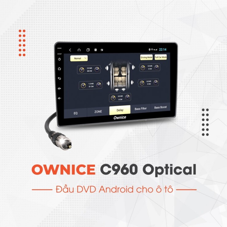 Đầu DVD Android Ownice C960 Optical NEW