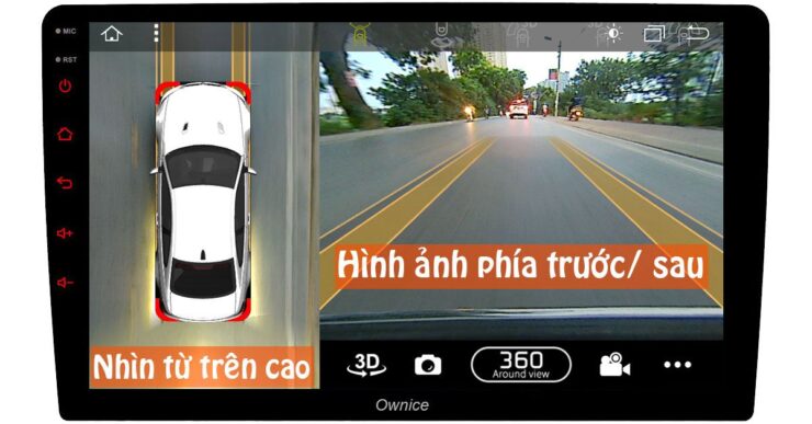 Camera 360 độ ô tô là lựa chọn lắp đặt cho xe để lái xe dễ dàng hơn
