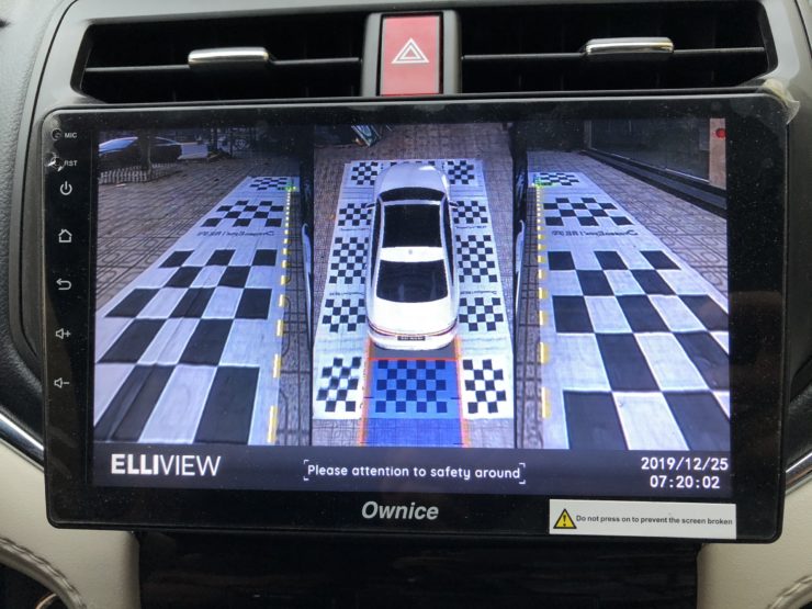 Honda Odyssey: Lắp đầu android Ownice C960 và camera 360 Elliview V4