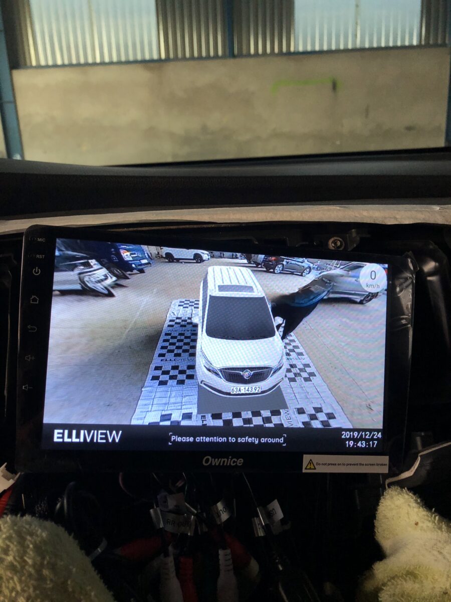 Camera 360 độ cho xe Honda Odyssey 2016
