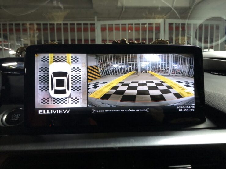 Camera 360 AHD Elliview siêu nét cho xe Mazda 6