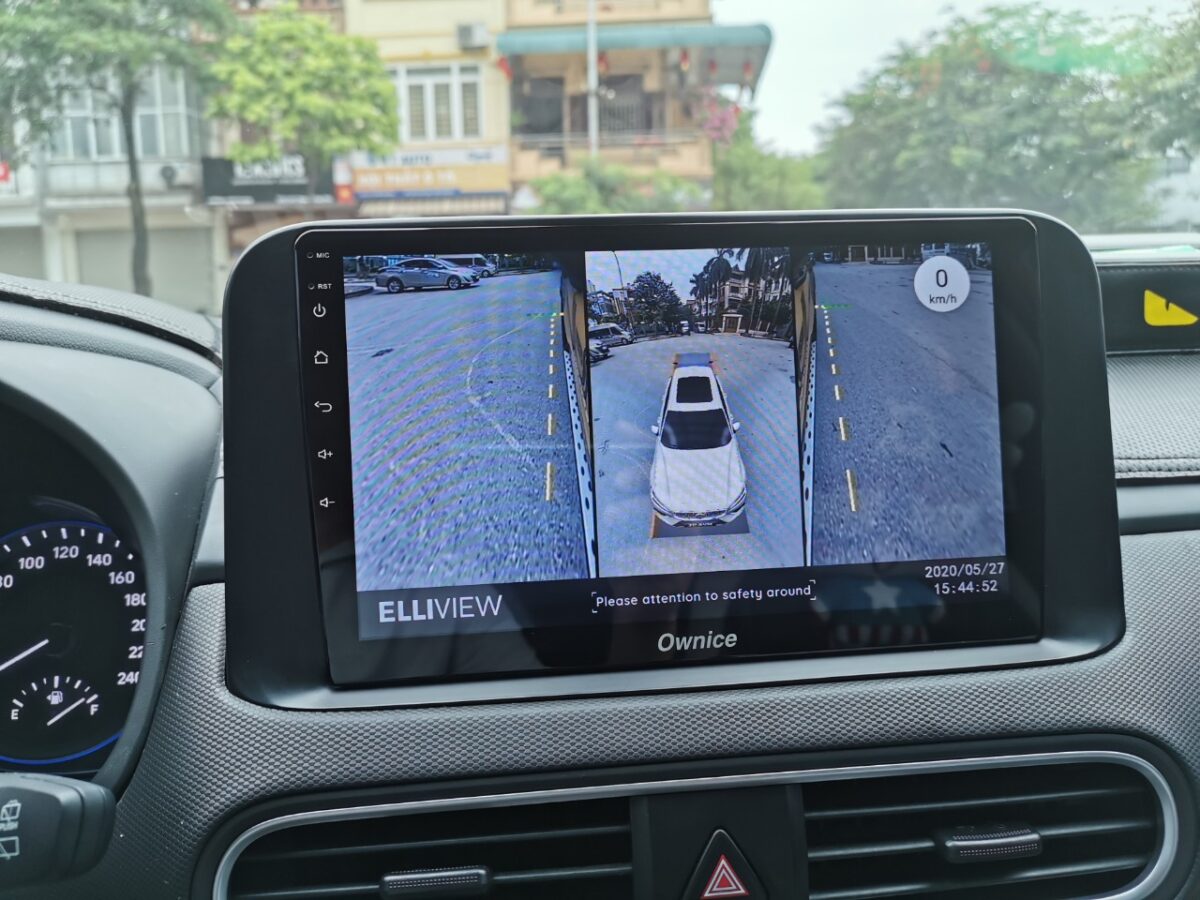 Camera 360 Elliview - Hệ thống quan sát toàn cảnh xe hơi