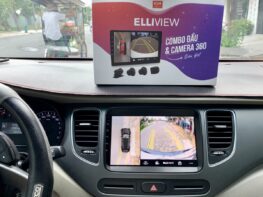 KIA RONDO 2020 lắp Elliview S3 – cam 360 kèm màn android – tại Duy Tân Auto