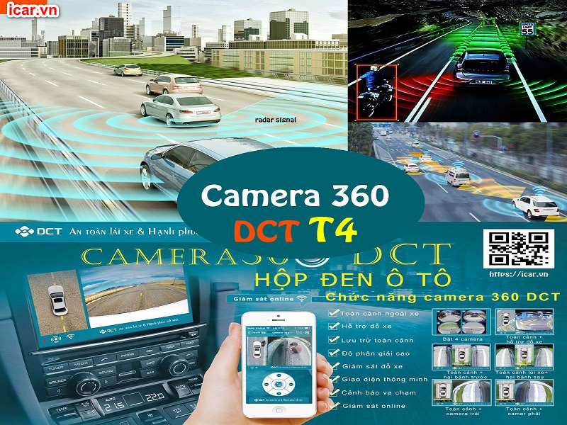 Camera 360 ô tô DCT phiên bản T4