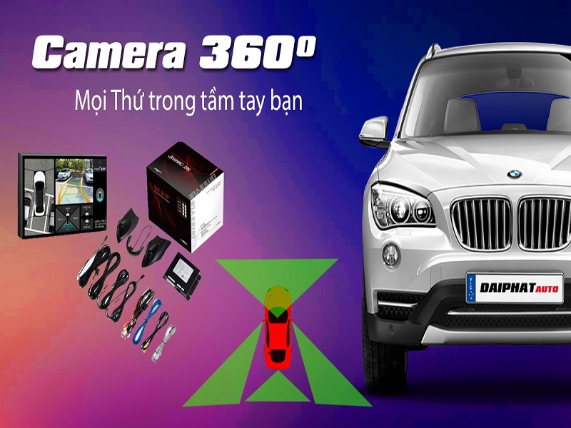 Camera 360 độ ô tô là phụ kiện dành cho xe hơi tốt nhất hiện nay