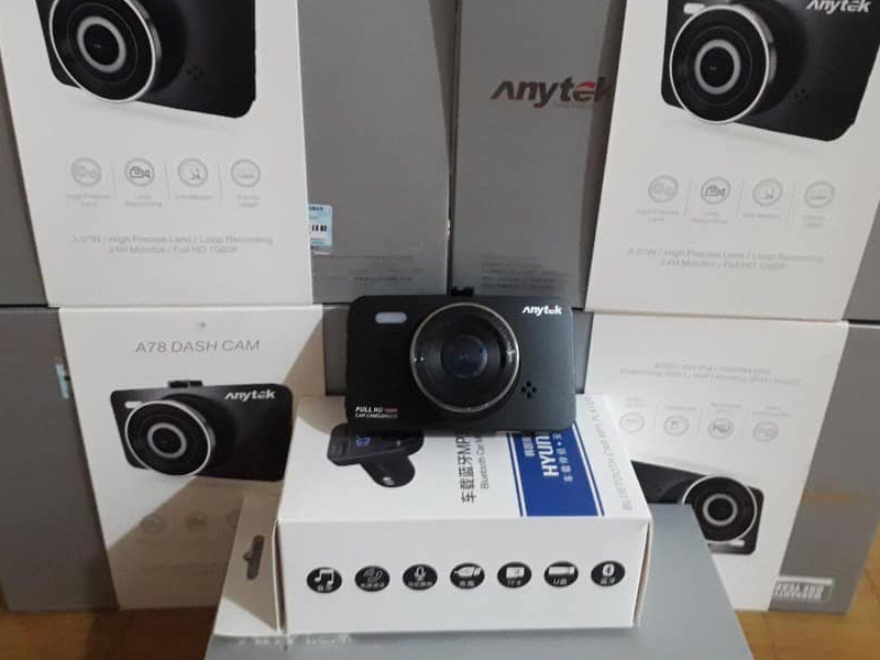 Camera hành trình Anytek A78 với thiết kế nhỏ gọnk 
