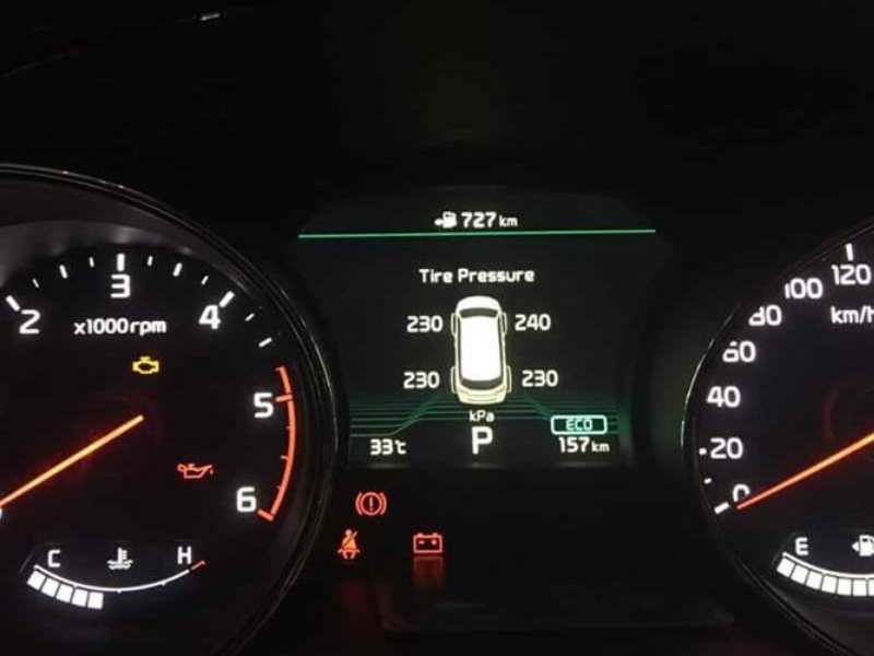 cảm biến áp suất hiển thị thông số chính xác của hệ thống lốp xe