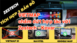 VietMap: Ngừng hợp tác với Quang Minh màn hình ZesTech KoVar