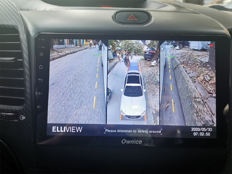 Camera 360 Elliview V4 lắp đặt trên xe Kia K3