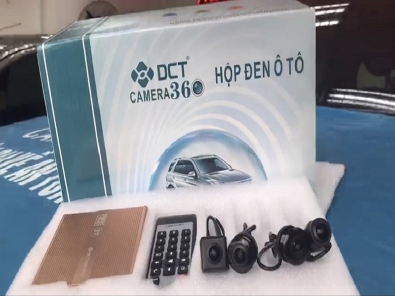 Bộ sản phẩm camera ô tô 360 độ DCT-T3