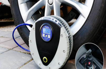 Bơm điện ô tô hỗ trợ tối đa trong trường hợp lốp xe thiếu hơi