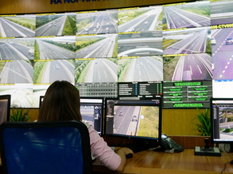 Hệ thống camera giám sát trên cao tốc Hà Nội- Hải Phòng