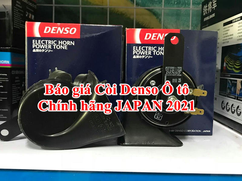 Còi Denso là sản phẩm được nhiều khách hàng tin tưởng lựa chọn
