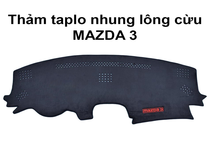 Thảm Taplo Lông Cừu Mazda 3