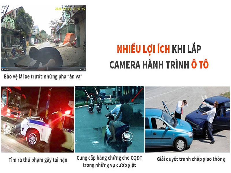 Camera hành trình bảo vệ quyền lợi tối đa cho người điều khiển phương tiện