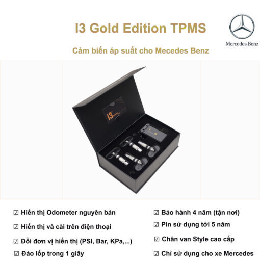 Cảm biến áp suất lốp i3 gold dành cho xe Mercedes
