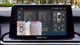 Màn hình android ô tô Elliview S4 liền camera 360 – mua 1 được 3