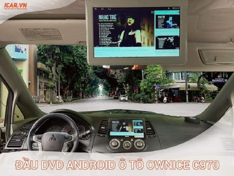 Màn hình DVD Android Ownice C970 mang lại không gian giải trí chất lượng cho ô tô
