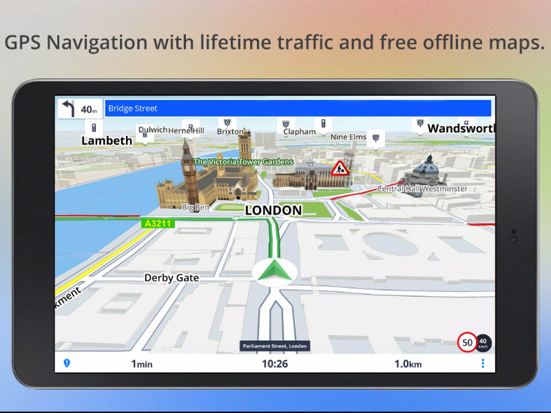 Phần mềm cảnh báo tốc độ Offline Maps & Navigation