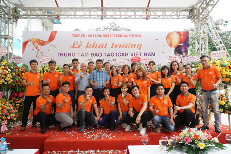 Đội ngũ cán bộ nhân viên của ICAR Việt Nam