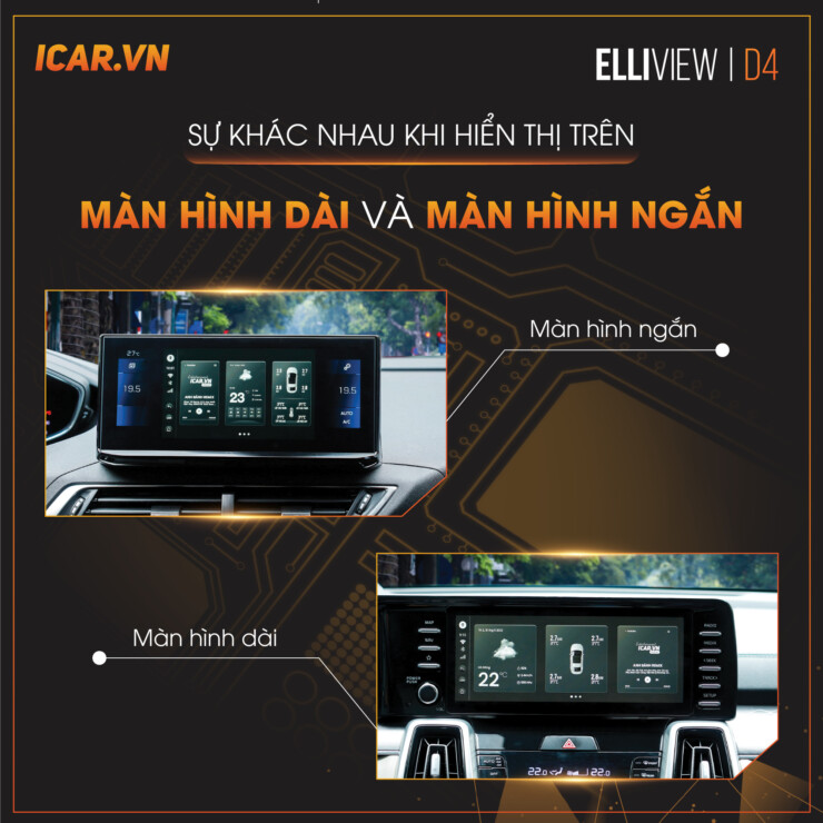 Android auto box elliview d4 icar việt nam