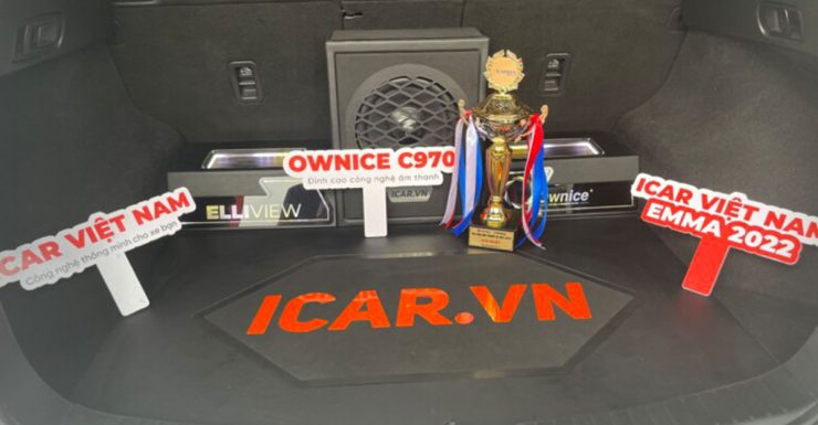 Ownice C970 của ICAR giành giải nhất cuộc thi Emma 2022