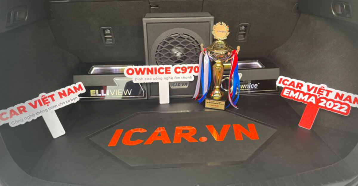 Ownice C970 của ICAR giành giải nhất cuộc thi âm thanh Emma 2022