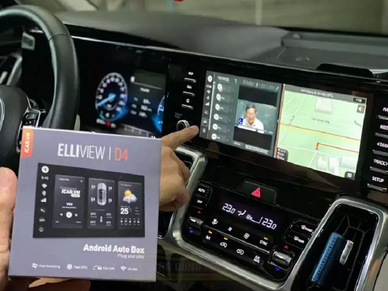 Android Auto Box Elliview D4 mang lại nhiều tiện ích thú vị khi lắp đặt trên xe ô tô