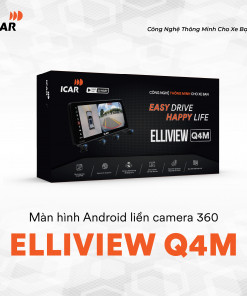 Màn hình android ICAR Elliview Q4M liền camera 360