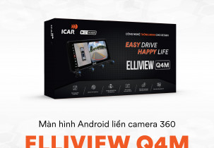 Màn hình android ICAR Elliview Q4M liền camera 360