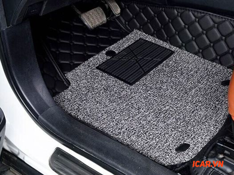 Đây là loại thảm lót sàn ô tô PVC, được cải tiến từ dòng 3D, 4D..