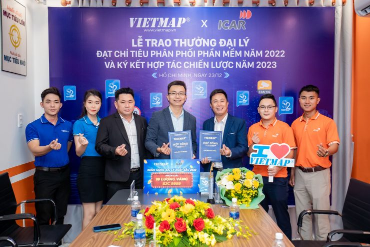 ICAR Việt Nam ký kết hợp tác chiến lược với Vietmap