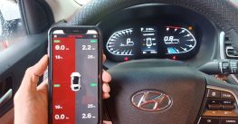 Lắp áp suất lốp Ellisafe i30 xe Hyundai Accent 2022 tại Điện Biên