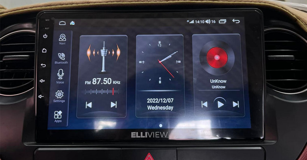 Lắp DVD Android Elliview U4 xe Hyundai i10 2018 tại Đà Nẵng
