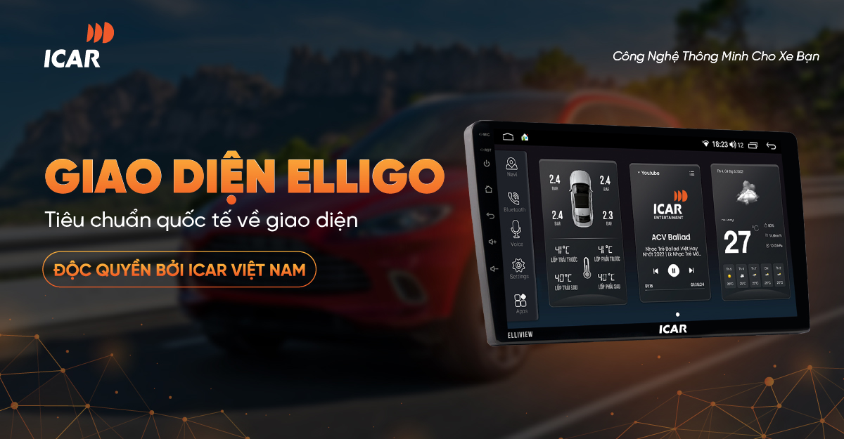 Báo Vietnamnet: Những tính năng độc đáo của màn hình DVD android ô tô Elliview S4
