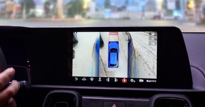 Camera 360 của Elliview S5 Basic hiển thị mọi góc cạnh giúp chủ nhân lái xe yên tâm hơn