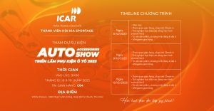 ICAR tham dự Triển lãm Phụ kiện ô tô 2023 – Auto Accessories Show 2023
