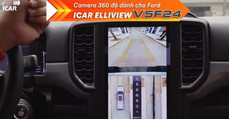 Elliview V5F24 – Camera full màn đầu tiên duy nhất dành cho Ford