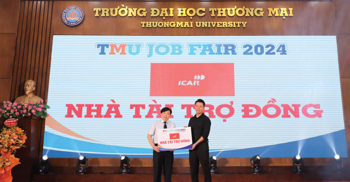 ICAR Việt Nam tham gia thành công “Hội chợ hướng nghiệp và việc làm TMU 2024”