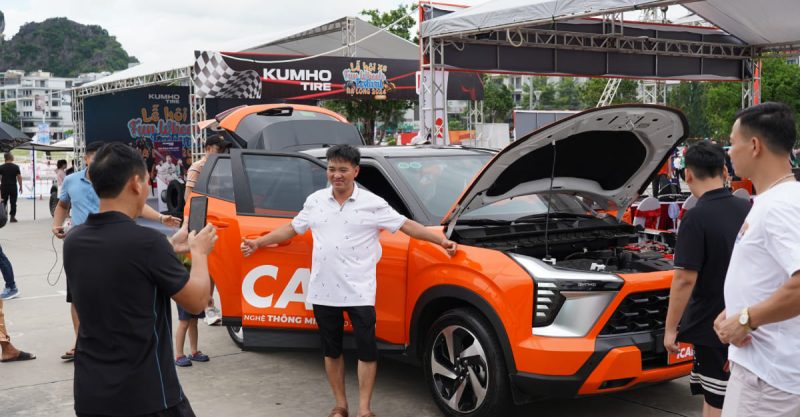 Chiếc xe Mitsubishi Xforce đạt giải EMMA 2024 là điểm nhấn rực rỡ cho gian hàng ICAR tại Fun Wheels Festival 2024